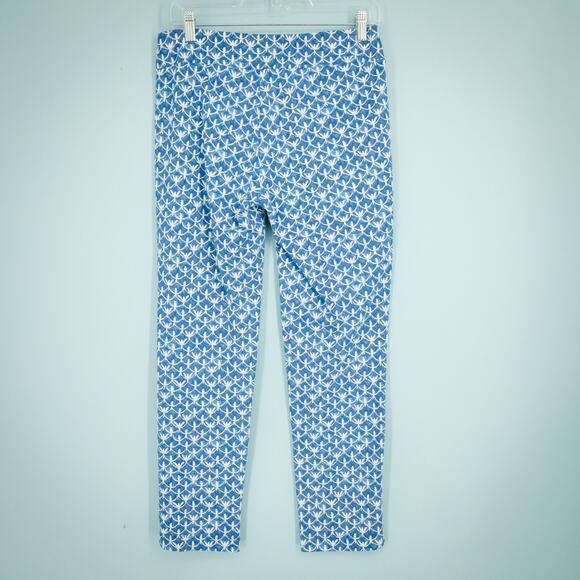 J. McLaughlin Size Small S Newport Catalina Cloth Parrot Bird Tropical Pants - Picture 4 of 8